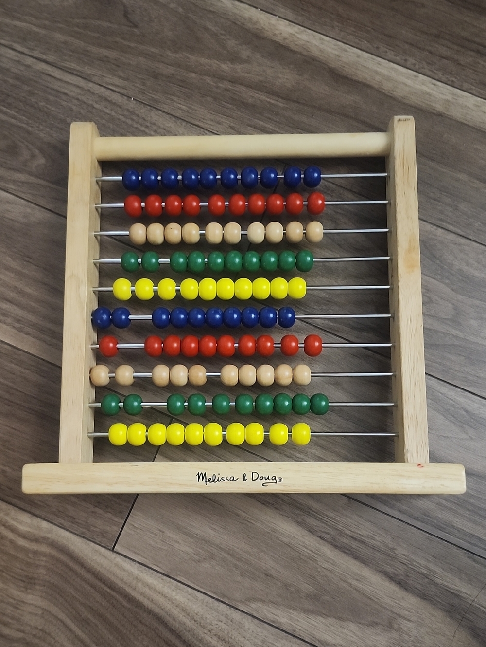 Melissa & Doug Wooden Abacus Toy - Multicolor